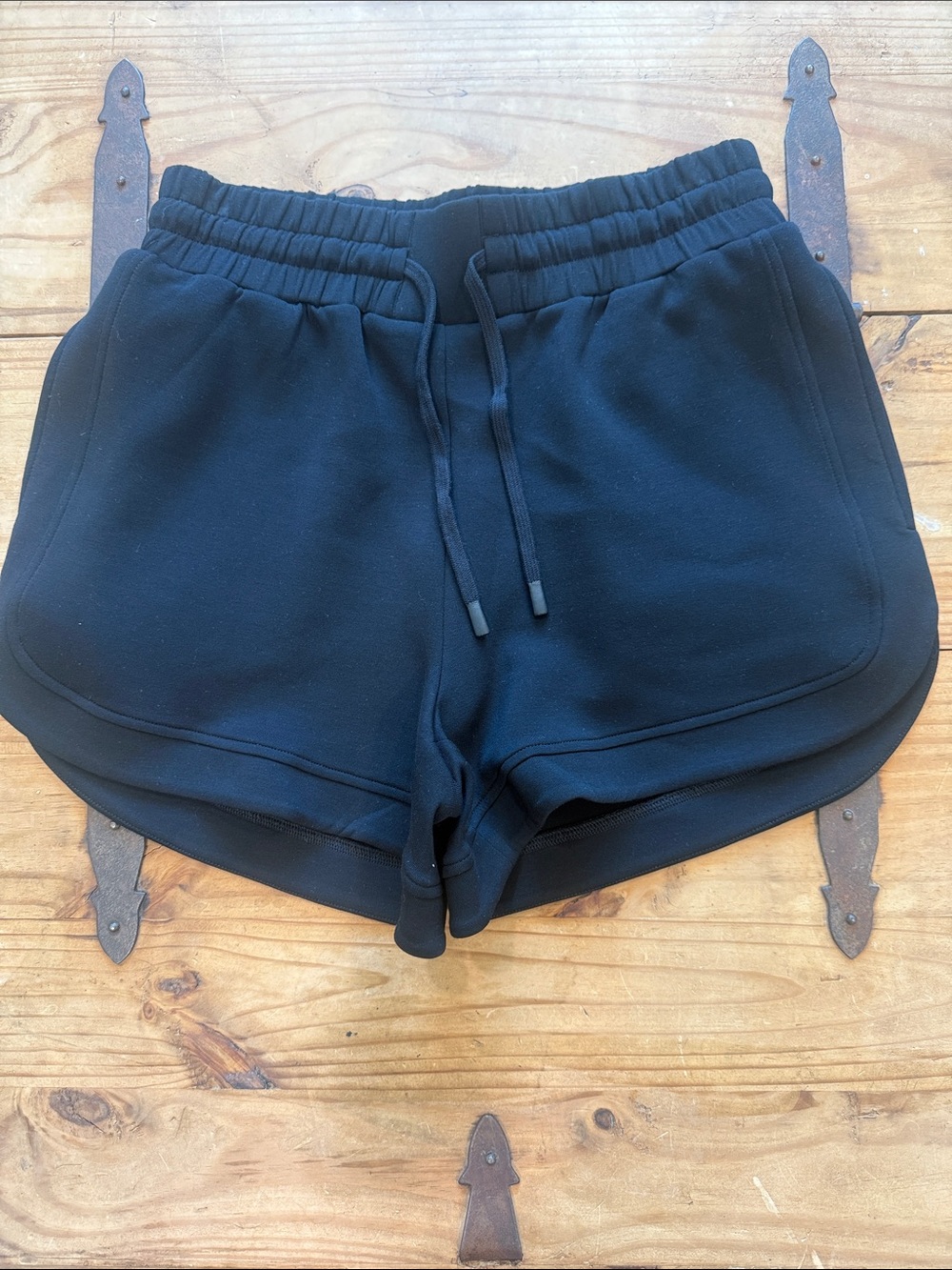 Varley Women’s Black Drawstring Athletic Shorts